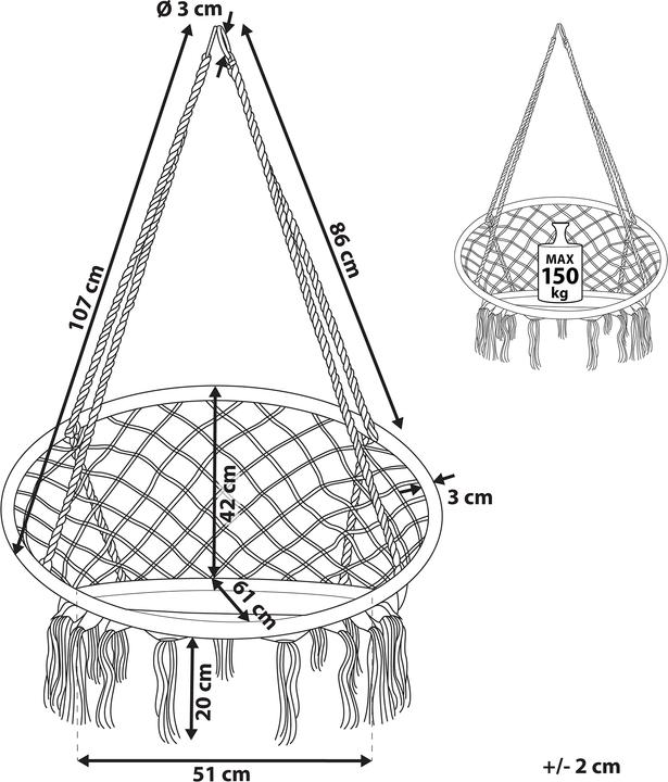 Image du produit Beliani Gabella (150 kg)