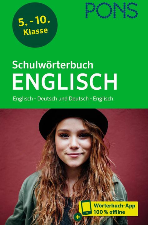 Produktbild Schulwörterbuch Englisch (Deutsch, Englisch, PONS, 2023)