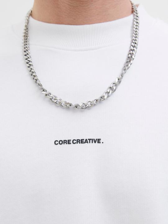 Actual product image Jack & Jones Jcoinfinity Print Back Sweat Ss (XXL)