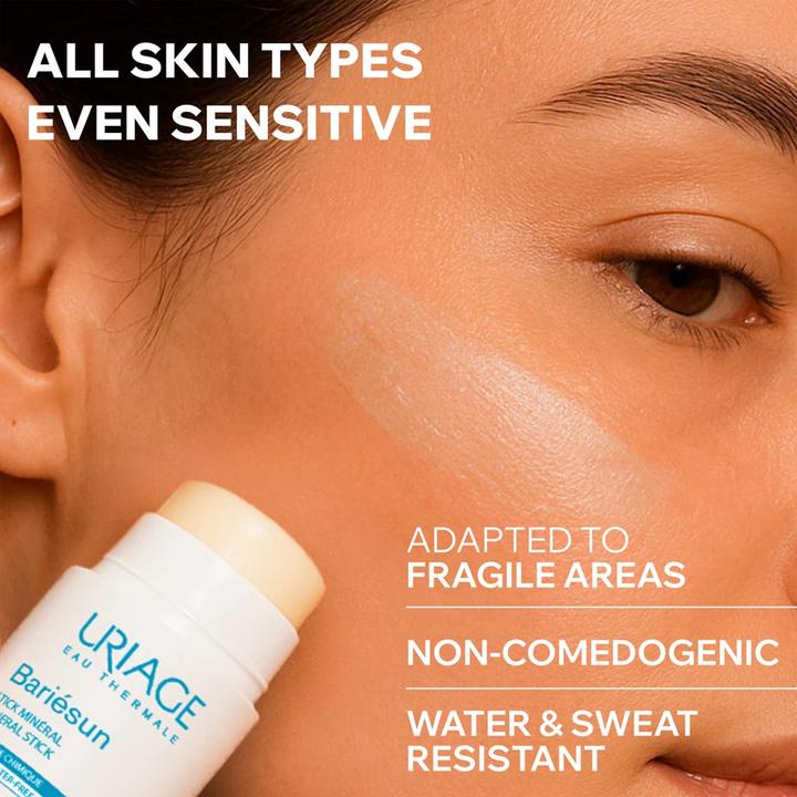 Actual product image Uriage Protective Mineral Stick for Sensitive Areas SPF 50+ (SPF 50+, 18 g)