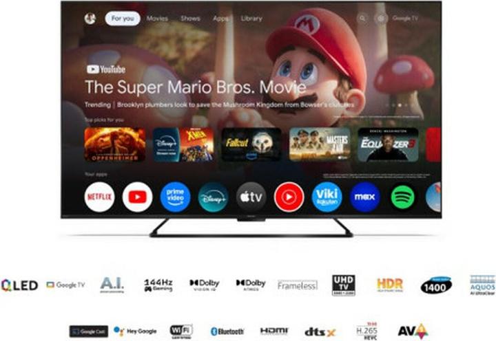 Actual product image Sharp 65HR7265E (65", QLED, 4K)