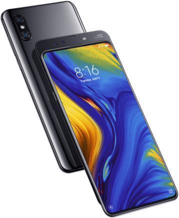 Produktbild Xiaomi Mi Mix 3 (128 GB, Onyx Black, 6.39", Dual SIM, 4G)