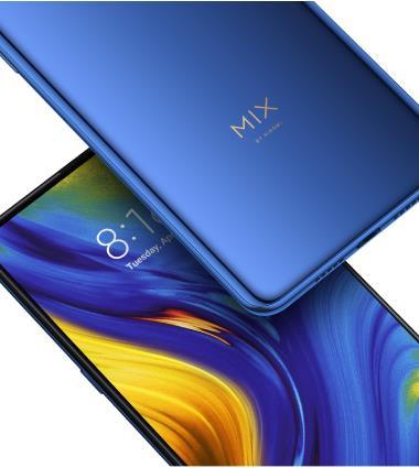 Produktbild Xiaomi Mi Mix 3 (128 GB, Saphirblau, 6.39", Dual SIM, 4G)