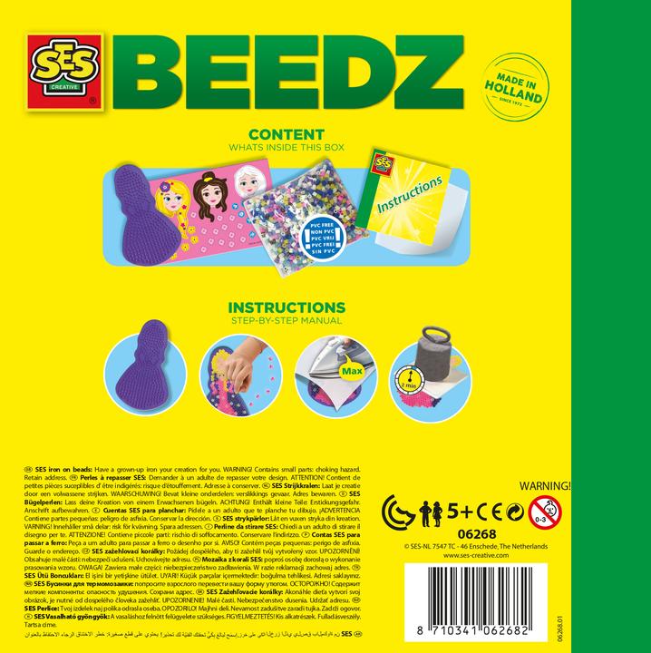 Actual product image Ses Iron-on beads princesses