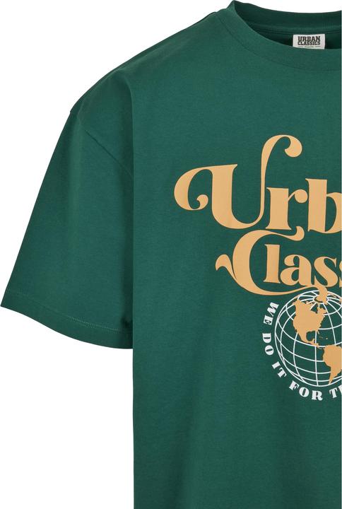 Produktbild Urban Classics Organic Globe Logo Tee - 16990 (XS)