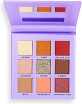 Makeup Revolution X Friends Monica Shadow Palette - Eye Shadow Palette 9 g - 0.0g