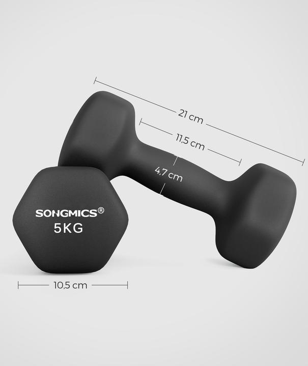 Image du produit Songmics Wesley (2 x 5 kg)