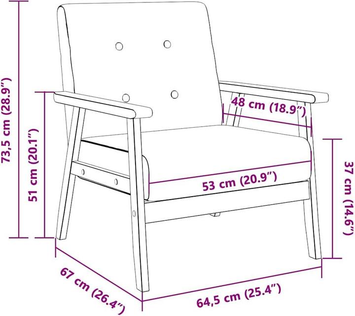 Immagine prodotto vidaXL Sessel