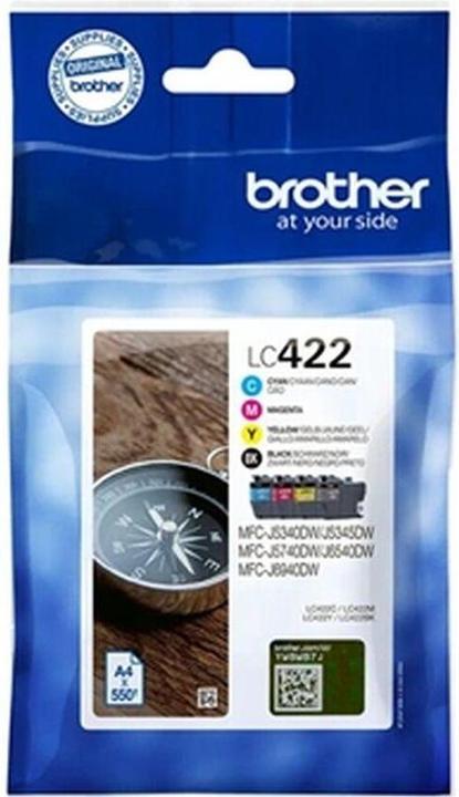 Actual product image Brother LC-422 (C, FC, M, Y)
