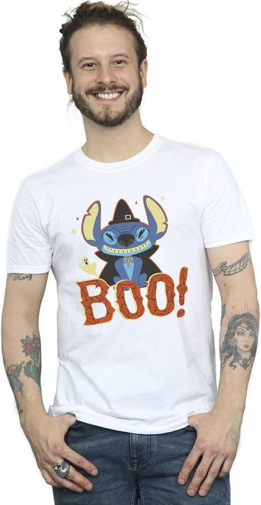 Immagine prodotto Disney Lilo & Stitch Boo! Maglietta Uomo (4XL)