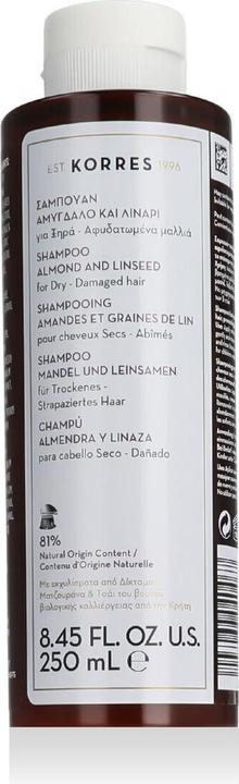Produktbild Korres Almond & Linseed (Flüssiges Shampoo, 250 ml)