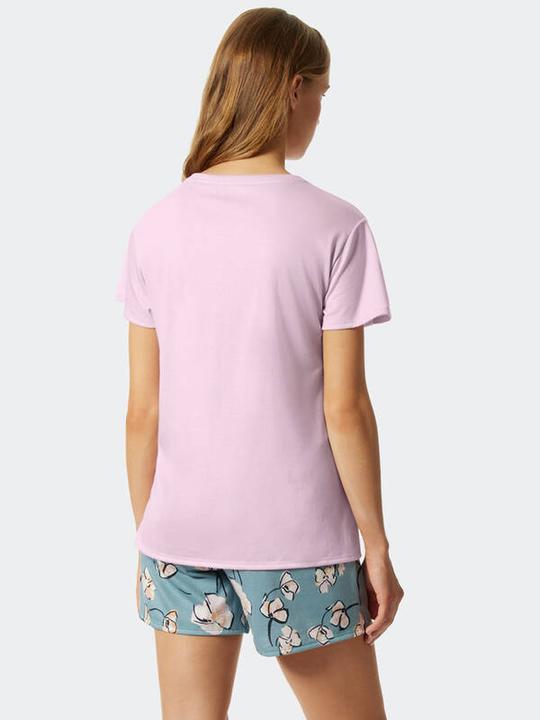 Produktbild Schiesser Modern Floral Schlafanzug kurz (40)