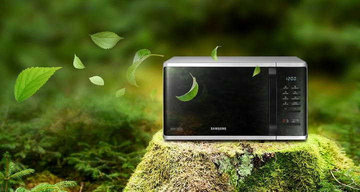 Actual product image Samsung Ms23k3515aw/Sw (23 l)