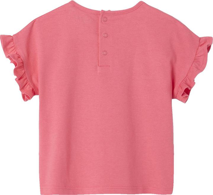 Produktbild Vertbaudet Bio-Kollektion: Baby T-Shirt mit Volantärmeln und Frucht-Motiv (62)