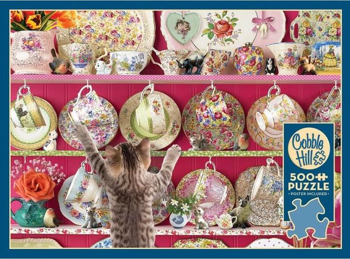 Image du produit Cobble Hill Puzzle Pferdestreiche (High Tea High Jinks) 500 Teile (500 pièces)