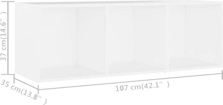 Actual product image vidaXL TV-Schrank (107 x 107 x 37 cm)