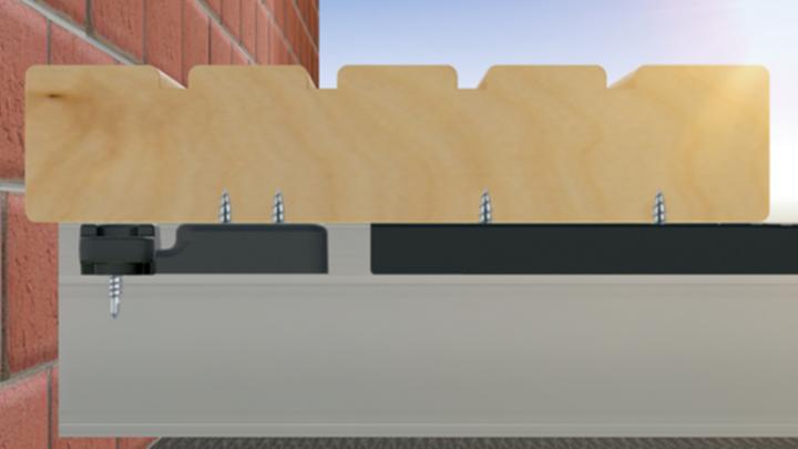 Actual product image Eurotec Terrace glider StarterClip