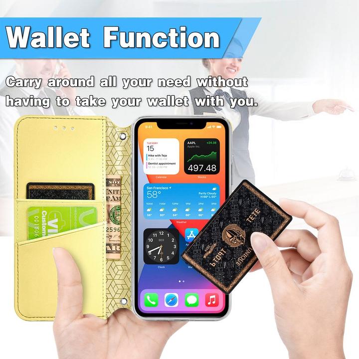 Produktbild König Design Hülle Handy Schutz für Apple iPhone 12 Mini Case Flip Cover Tasche Etuis Gelb (Apple iPhone 12 mini)