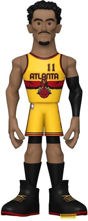 Actual product image Funko NBA - Trae Young - Figurine Gold 5" vinyl avec Chase 13cm