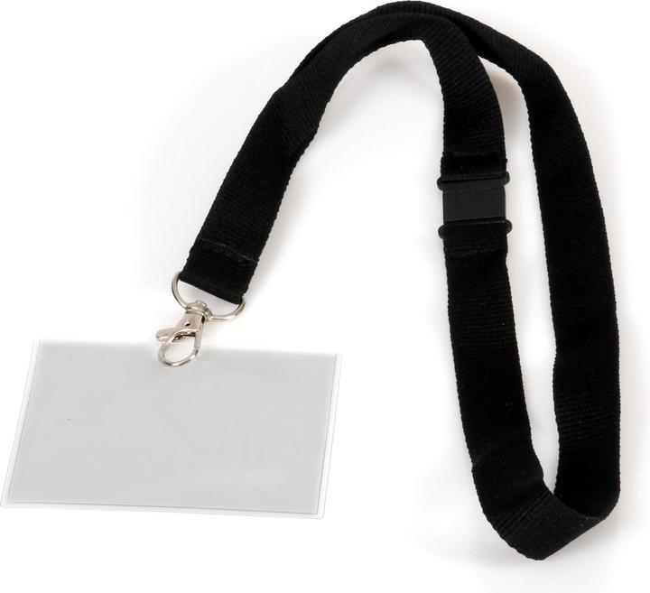 Europel Namensschild mit Textilband, 90 x 60 mm