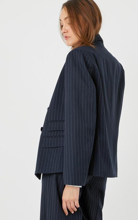 Actual product image La Redoute Collections Tailored blazer with pinstripes (42)