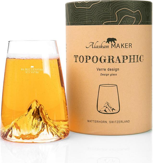 Alaskan Maker Glas Topografisch (0.45 l)