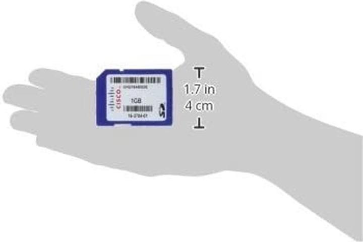 Actual product image Cisco Ie 1gb Sd Memory Card For (1 GB, SD)