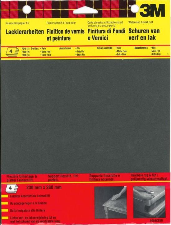 Produktbild 3M Nassschleifpapier (240, 400, 600)