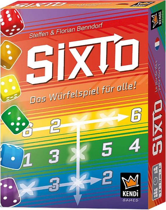 Kendi Games Sixto (mult) (English, French, German, Italian, 1 - 6 Players)