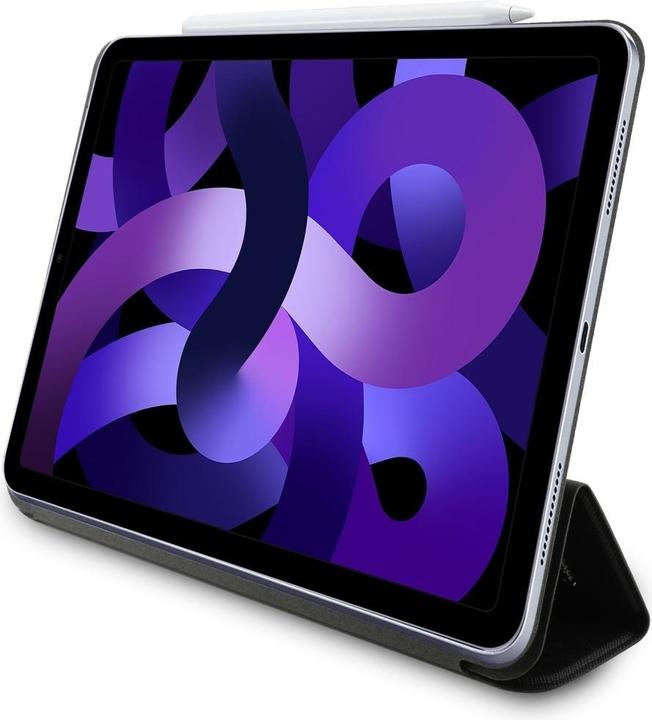 Actual product image Karl Lagerfeld Saffiano Magnetic Karl & Choupette iPad Air 11 2024 Book Cover Case - Black (Apple iPad Air 11 2024, Apple iPad Air 11 2025, Apple iPad Air 11 2026)