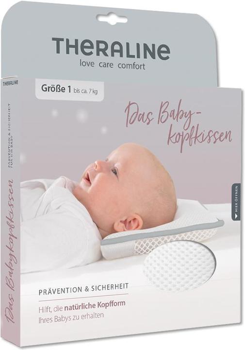 Image du produit Theraline Oreiller bébé taille 1 (23 x 21 cm)