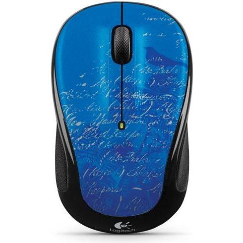 Logitech M185 Wireless Plug-and-play Rosso (910-002237) (Senza fili), Mouse, Rosso