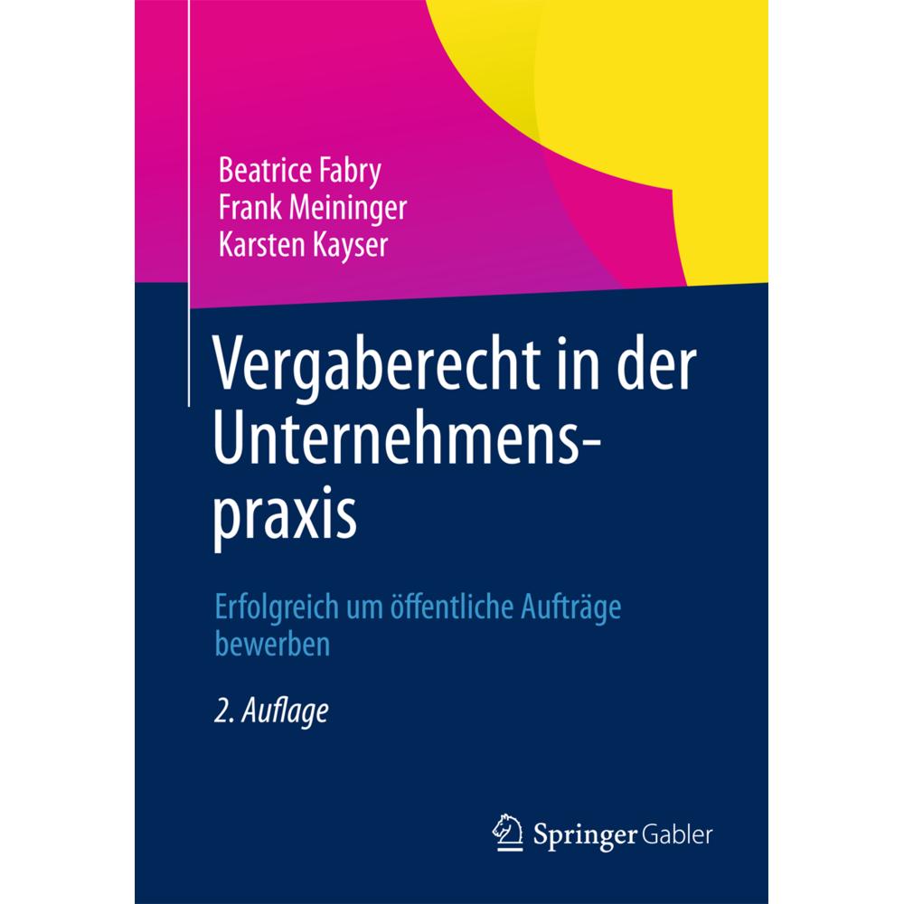 Vergaberecht in der Unternehmenspraxis, Fachbücher