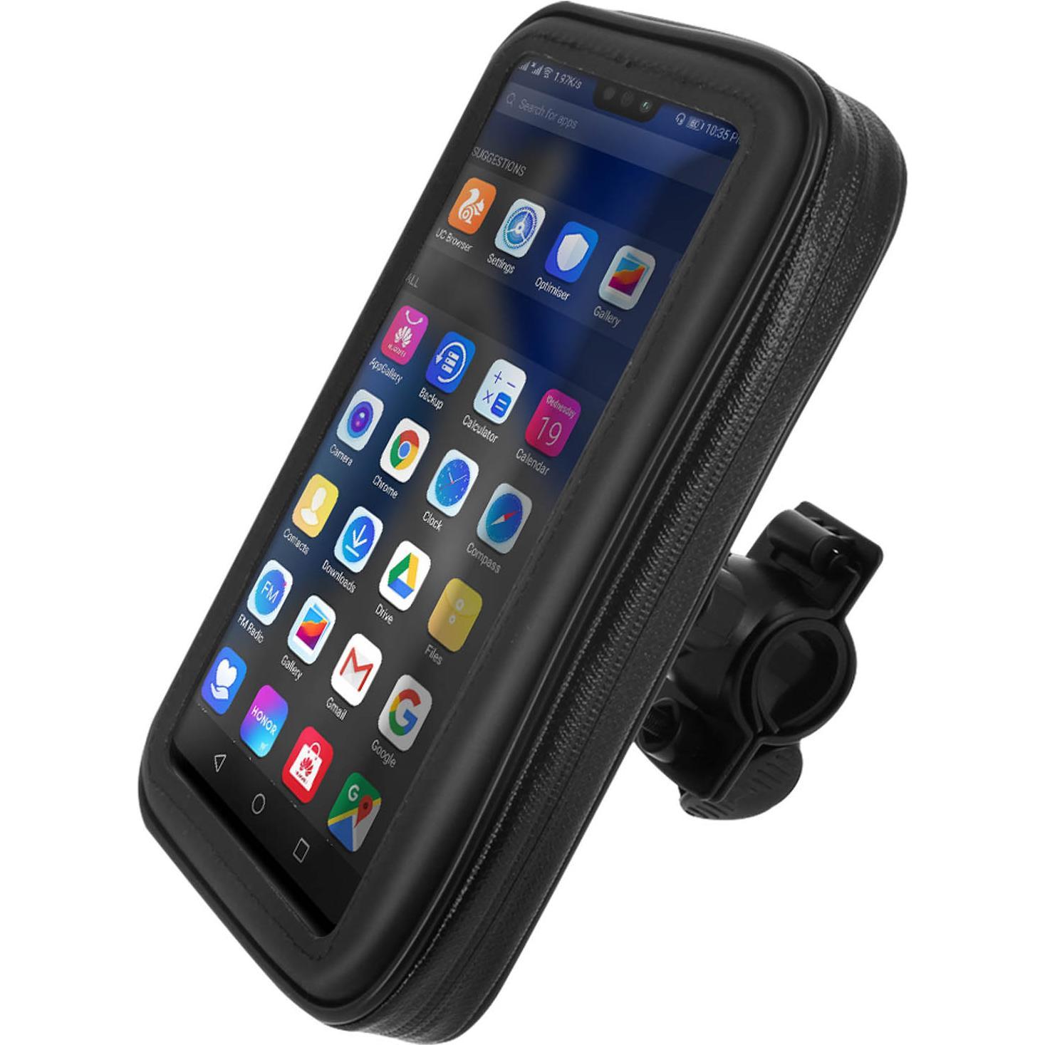 Thumbnail - Avizar Fahrrad-/Motorrad Handyhalterung, Smartphone Halterung, Schwarz