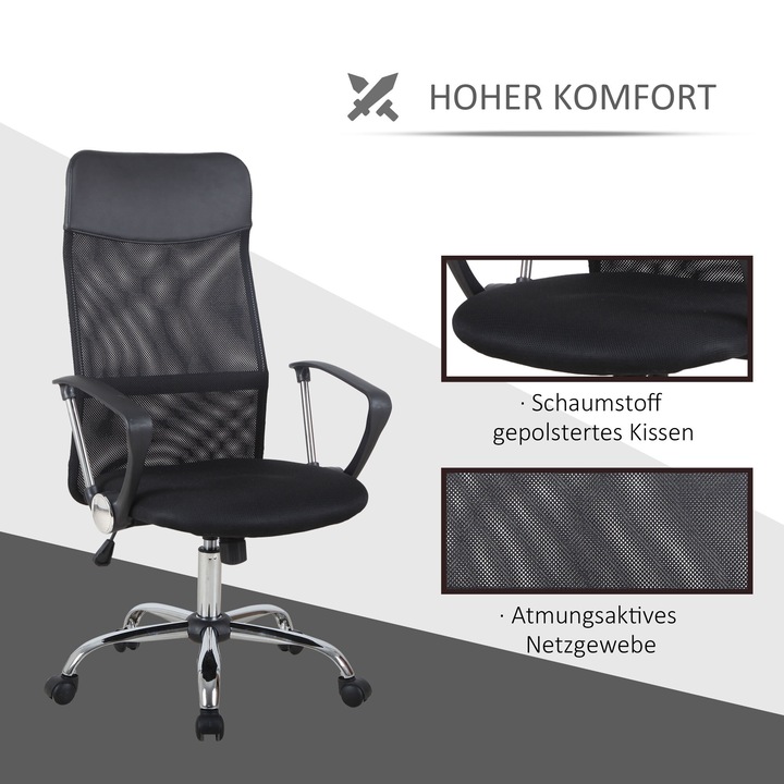 Produktbild Homcom Bürostuhl ergonomisch