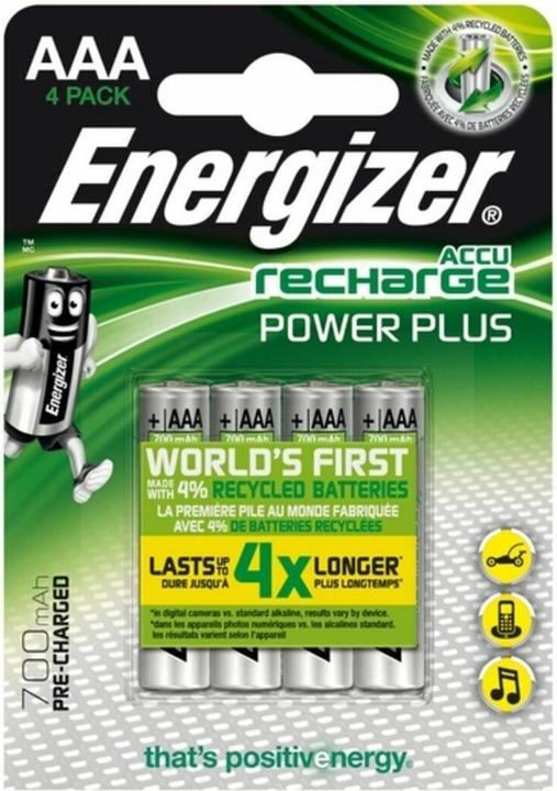 Produktbild Energizer Recharge Power Plus (4 Stk., AAA, 700 mAh)