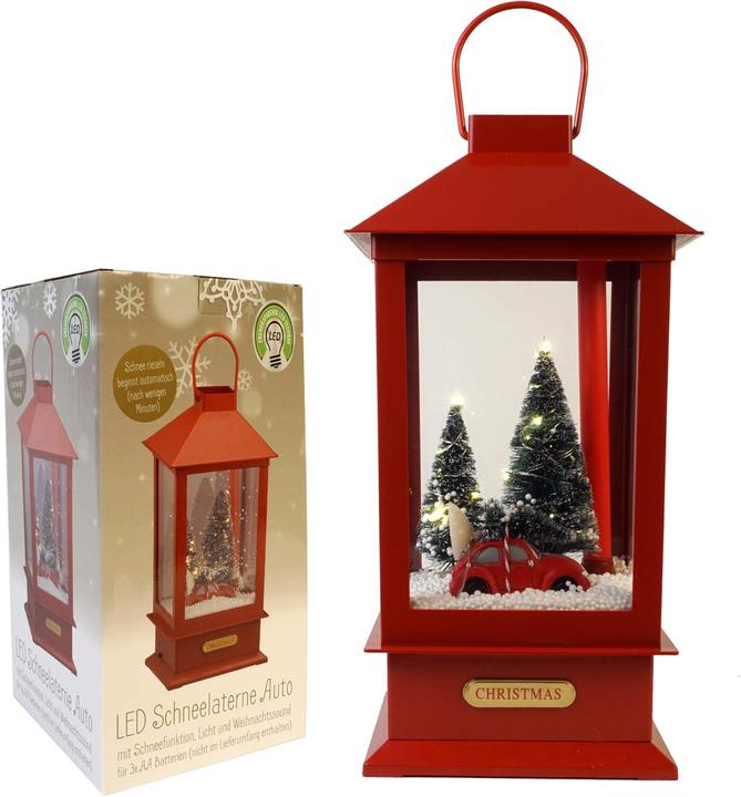 Cepewa Snow lantern car, large, approx. 40cm