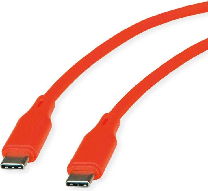 Roline USB 2.0 Kabel, Typ C-C, ST/ST (1 m, USB 2.0, 60 W)