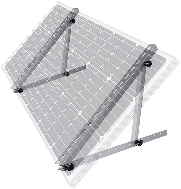 Actual product image Revolt Adjustable aluminium solar panel mount 41"/104 cm