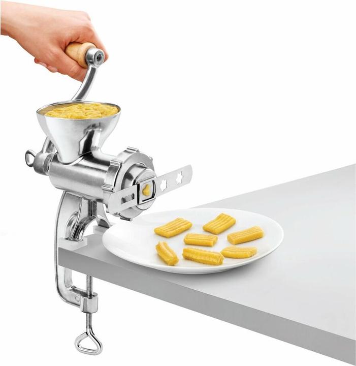 Actual product image Metaltex Mincer set 'Jack' size 8 aluminum