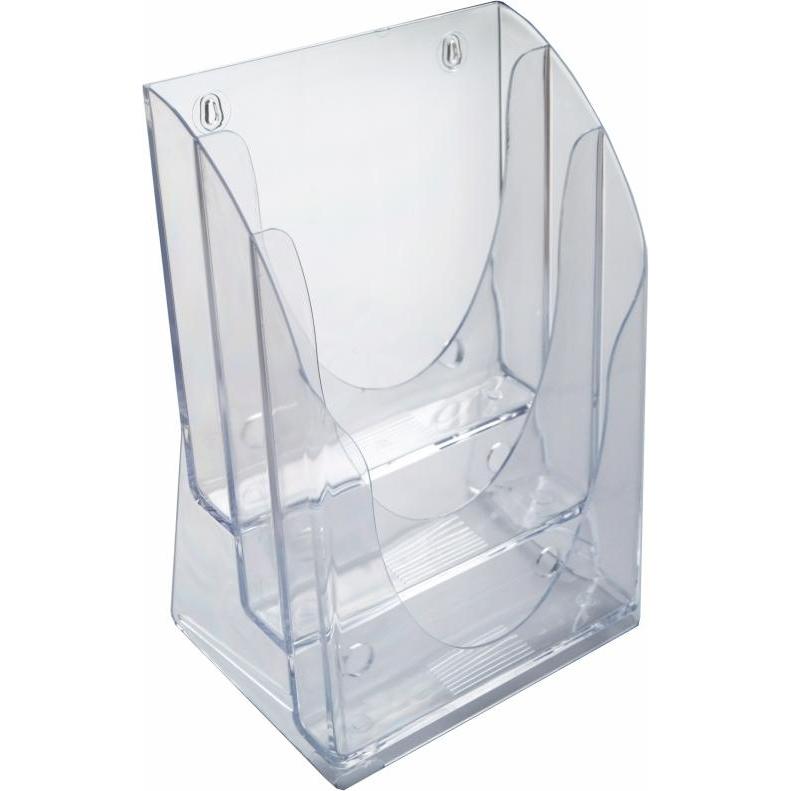 Twinco, Buchstütze, TWIN AGENDA Acrylic Display A4, 3 Comp Klar akryl 1x1x1mm (1stk)
