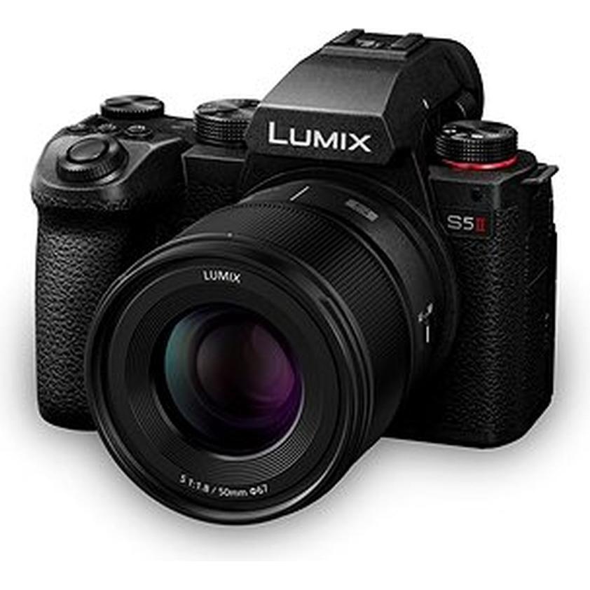 Panasonic Lumix S5M2 Kit (50 mm, 24.20 Mpx, Vollformat), Kamera, Schwarz