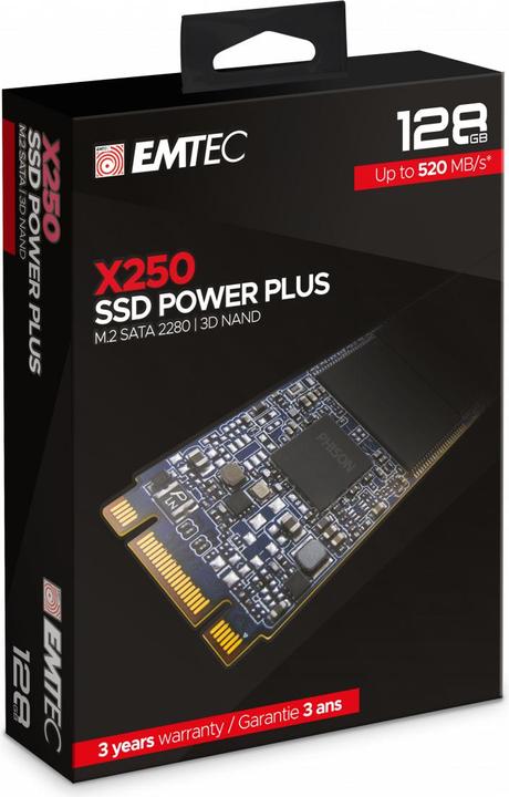 Produktbild Emtec X250 (128 GB, M.2 2280)