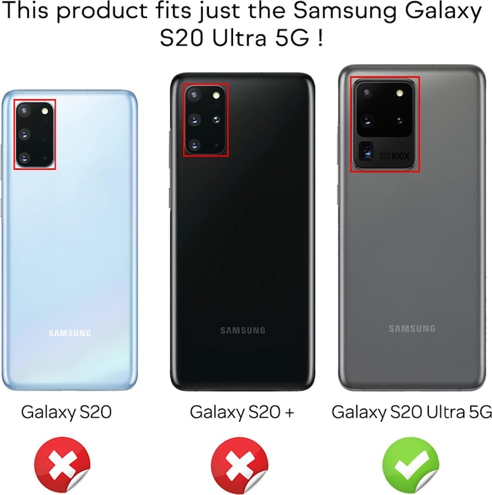 Produktbild Nalia Handyhülle (Samsung Galaxy S20 Ultra)