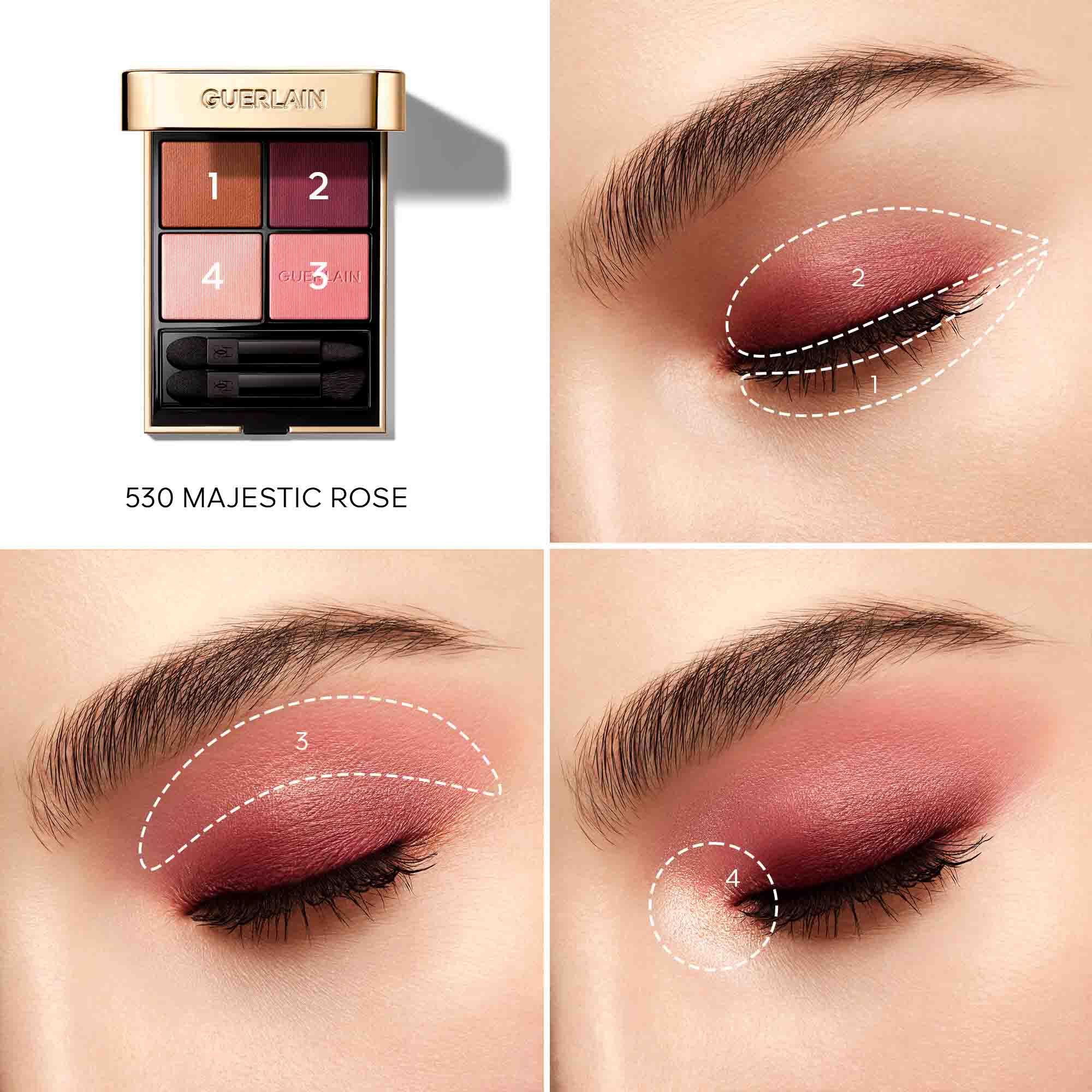 Thumbnail - Guerlain, Lidschatten, Ombre g 530 Majestic Rose (530 Majestic Rose)