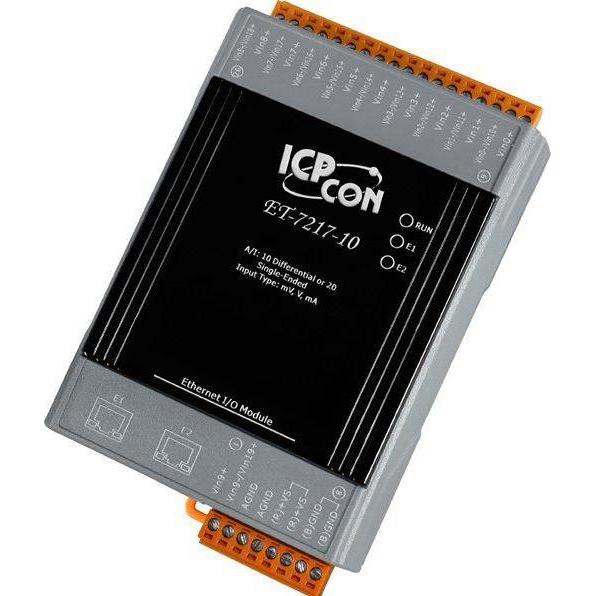 Moxa MODBUS/TCP I/O MODULE, 2x LAN, Netzwerkadapter