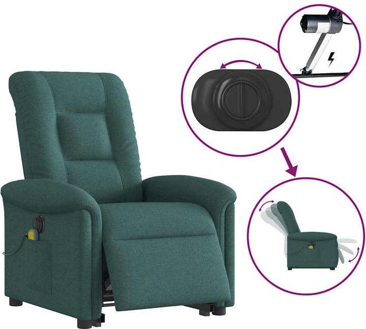 Image du produit vidaXL Massagesessel mit Aufstehhilfe