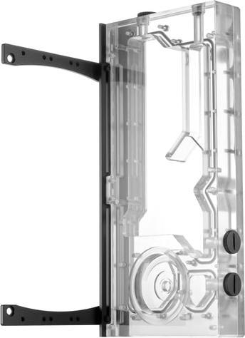 Actual product image Phanteks R260C Reservoir - transparent acrylic backplate, D5, DRGB-LED - black