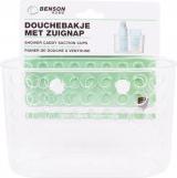 Image du produit Benson Home Duschablage+Saugnapf Grösse L transparent (18 x 8 x 13 cm)