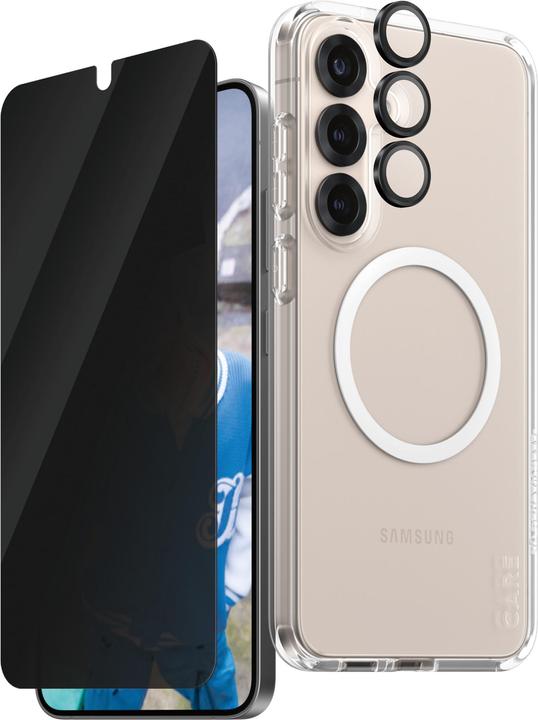 Actual product image PanzerGlass CARE by ® Flagship 3-in-1 Privacy Bundle Samsung Galaxy S 2025 Plus (1 pcs., Samsung Galaxy S25+)